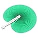 leyouyou520 1 Piece Paper Folding Hand Fan Chinese Party Bag Fillers Wedding Decoration Favor,Green