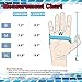 Lemorecn Wetsuits Gloves Scuba Premium Neoprene 1.5mm Diving Gloves Five Finger Glove (Blue, Large)