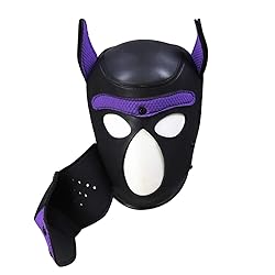 Moleney Adults Neoprene Puppy Hood Mask, Removable