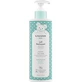 Gamarde Baby Cleansing Milk - No-Rinse Baby Bath - Soothes Redness, Discomfort, and Removes Impurities - Clean and Soft Skin - 13.52 oz Cleanser