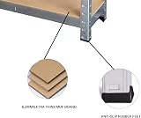 Shine Planet 5 Tier Garage Shelves Heavy Duty Boltless Steel Storage view 6