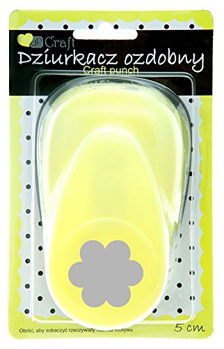 dp Craft 5 cm Punch Flower, Multi-Colour