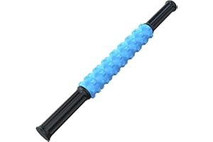 ARGOMAX Massage Stick, Manual Massage Stick, Muscle Rolling Stick for Relieving Muscle Soreness and Reducing Muscle Spasm and Tension. Blue.