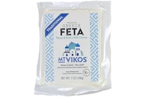 MT. VIKOS Feta Cheese, Mt Vikos, 7 oz. (4 pack)