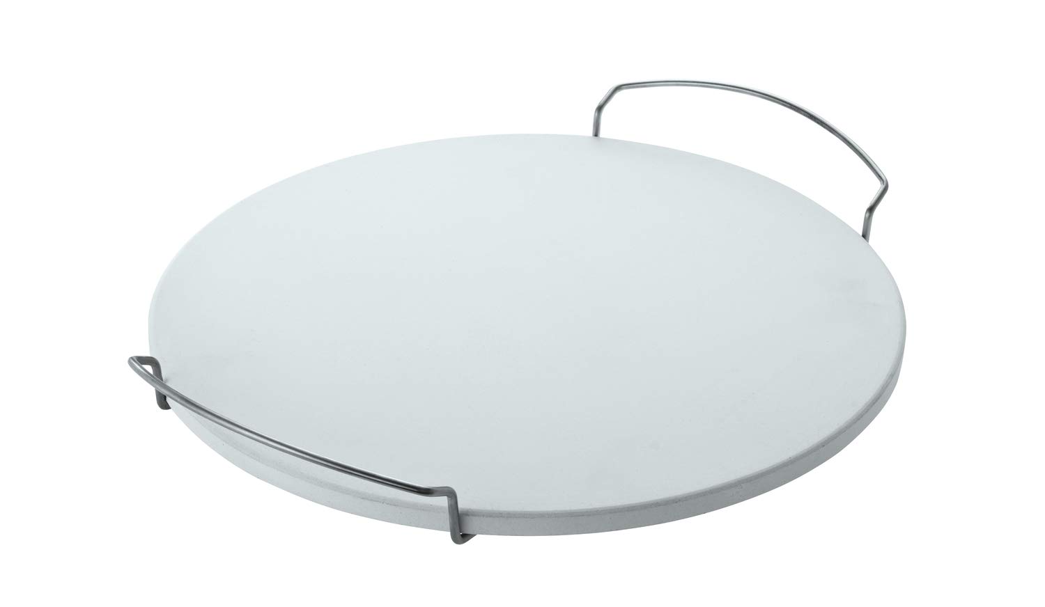 RÖSLE 25074 Round Pizza Stone, White, 16-Inch