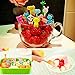 Set of 36 JeVenis Cute Animals Food Picks Mini Cartoon Toothpick Fruit Forks for Bento Box Lunch Box Decorative