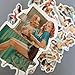 Homyu Stickers 50-Pcs PVC Decals of Retro Pin-up Girls Waterproof Sunlight-Proof DIY Ideals for Cars Motorbikes Skateboard Spinner Luggages Laptops