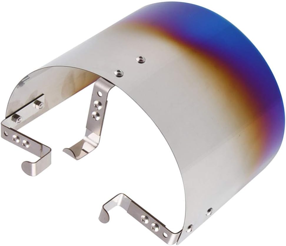 Garneck Air Filter Cover Universal Heat Shield Metal Racing