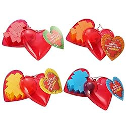 JOYIN Valentines Day Prefilled Hearts with