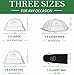 Chefast Food Cover Tent (4 Packs) - Pop Up Mesh Covers in 3 Sizes with Reusable Carry Bag - Protect Foods from Fruit Flies - Great for Picnics and Outdoor BBQ