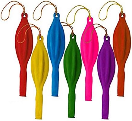 50 pcs of 18 inch Large Punch Balloons With Rubber Band for Kids Party Wedding Fun Game