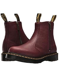 dr. martens Women 's 2976 con cremalleras en Grizzly (Bobino) de piel moda botas