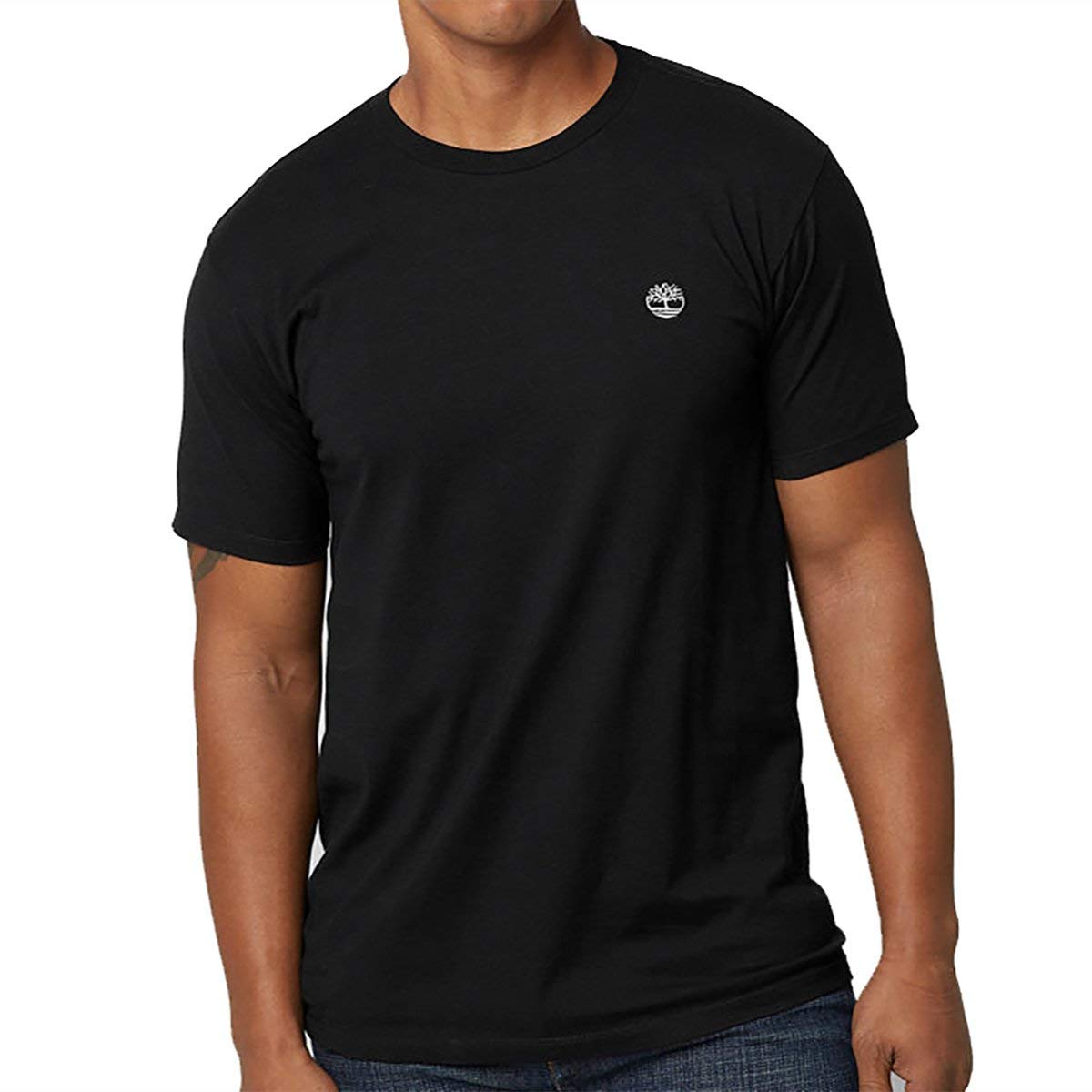 timberland black t shirt