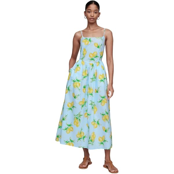 gap midi dress GAP Womens Mixed Media Midi Dress Chino M at Amazon Women's Clothing store