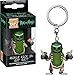 Funko 35930 Pop! Keychain: Rick & MortyRick in Rat Suit, Multicolor