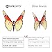 YUNLIGHTS 3pcs Garden Solar Lights Outdoor Garden Stake Lights Multi-Color Changing LED Fiber Optic Butterfly with Purple LED Light Stake for Garden Patio Backyard Decoration