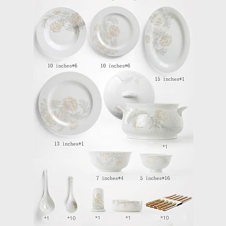 Cuenco Tazones de consomé Tazón de Cubiertos Juego de ...