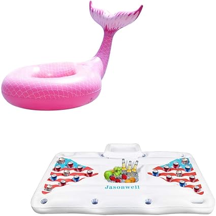 inflatable mermaid tail