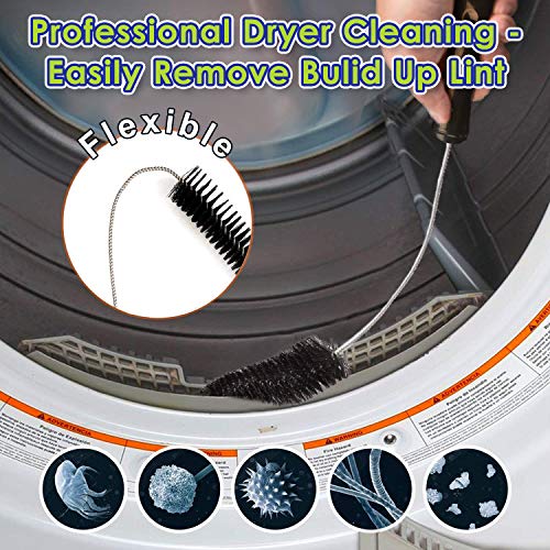 PetOde Dryer Vent Cleaner Kit Dryer Vent Vacuum Attachment Dryer Vent