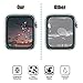 INGLE [6 Pack] for Apple Watch Series 4 / Series 5 Screen Protector (40mm), [Anti-Bubble] Full Coverage Film with Lifetime Replacement Warranty