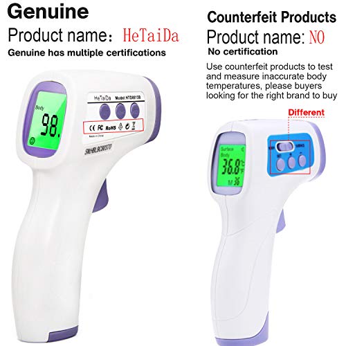 Forehead Thermometer with Voice Reading.Digital Infrared Non-Contact Suitable for Baby, Toddlers and Adults And Object with Instant Results