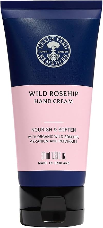 Neal's Yard Remedies Wild Rosehip Hand Cream 50ml Vegan Cruelty-Free