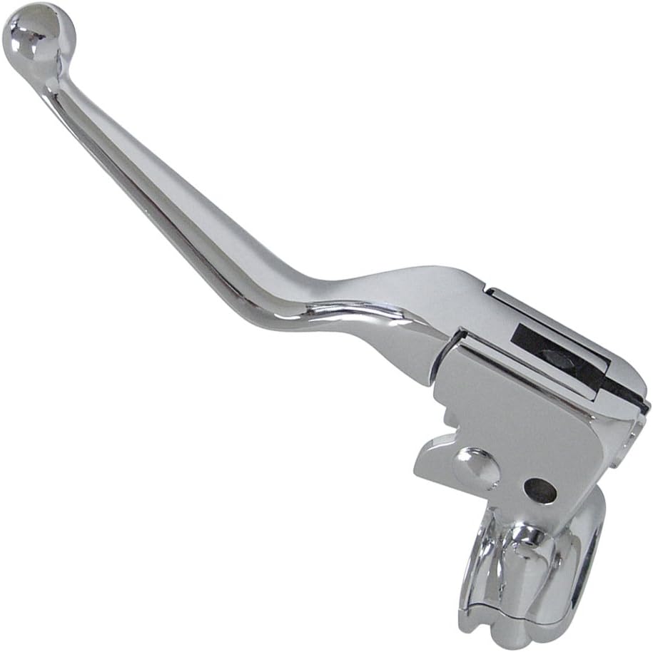 Chrome Clutch Lever Replacement Handlebar Control Perch Harley Softail