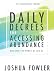 Daily Decrees for Accessing Abundance: Discover the Power of Job 22 by Joshua Fowler, Mark Chironna