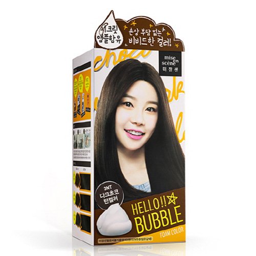 [Mise en scene] Hello Bubble 30g+60g #3NT Dark Choco Turn Color