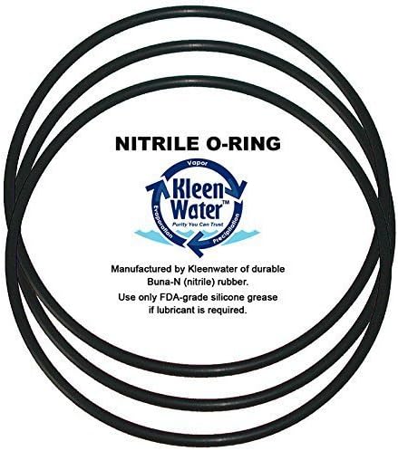 KleenWater KW-WS03X10039 O-rings, Compatible with GE WS03X10039, Fits GE Water Filter Systems GXWH30C GXWH35F GXWH40L, Set of 3