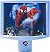 Jasco Marvel Ultimate Spider-Man Light-Sensing LED Night Light, Red/Blue, 13377
