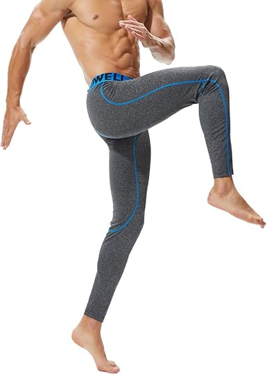 Mallas largas para hombre de fitness, pantalones largos para ...
