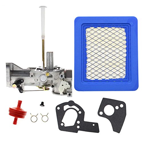 Carbhub 498298 Carburetor for Briggs & Stratton 498298 692784 495951 492611 490533 495426 5HP Engine Troy-bilt Rototiller Generac Generator Craftsman Tiller Power Washer Lawnmower w/Air Filter Clamp