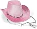 Fun Express Small Toddler-Sized Pink Cowboy Hat, 17 3/4