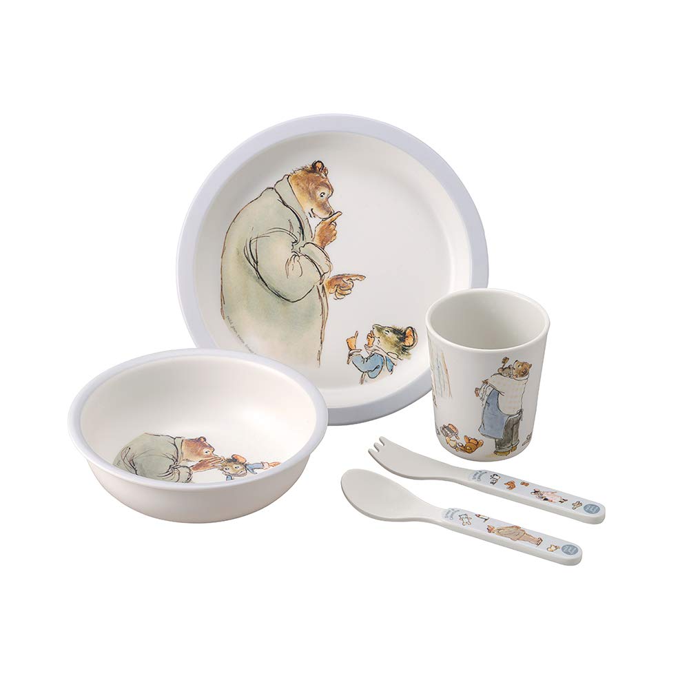 Petit Jour Paris - Grey Set of 5 Pieces Ernest & Célestine - with its Gift Box!