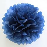 Set of 5 Tissue Paper Pom Pom - PomPomSale Brand - Wedding / Baby Shower / Birthday Party / Nursery Decorations (Small 9