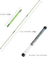 Rhino Valley Golf Alignment Sticks 2 Pack Collapsible Practice Rods 48in view 6