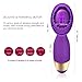 Utimi 10-speed Vibrator Silicone Brush Clitoris Massager Rechargeable Vulva Stimulator with Salient Points