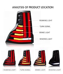 TT-ABC LED Tail Lights for Lexus GX460 2010-2022