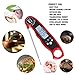 Digital Meat Instant Read(2-4s) Cooking Thermometer for Grilling Smoker BBQ - Waterproof Food Thermometer for Kitchen and Outdoor Use with Convex Buttons and Large Backlit Display By DESPKON