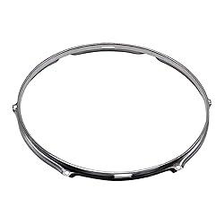 6 Hole Drum Rim, 6 Lug Batter Hoop, Musical