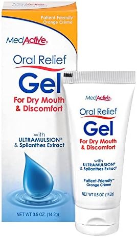 MedActive Oral Relief Gel - Orange Creme - 4-Pack