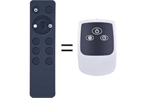 RETROSUN Replacement Fan Remote Control Compatible with Lasko 2033654B 2033654 1843 1844 2546 3540 3542 S18625 S18924 1646 1850 1854 1880 1885 2740 2744 3440 A20561 A20700 Cyclone Pedestal Upright Fan