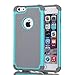 AGRIGLE Shock-Absorption Anti-Scratch Heavy Duty Dual Layer Protective Case Compatible iPhone 6 Plus / 6s Plus 5.5 in (Teal) primary