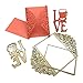 Transer Metal Cutting Dies Stencil DIY Scrapbooking Embossing Album Paper Card Craft (Gold)