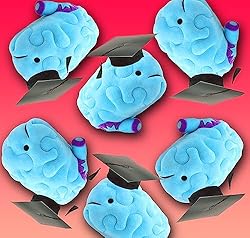 I Heart Guts Brain Plush - All You Need is Lobe