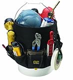 CLC Custom Leathercraft 1119 Bucket Caddy Organizer, 48 Pocket