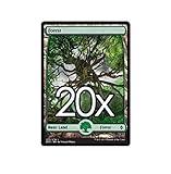 20 Battle for Zendikar Forest #273 Magic the Gathering Basic FULL ART Land Lot