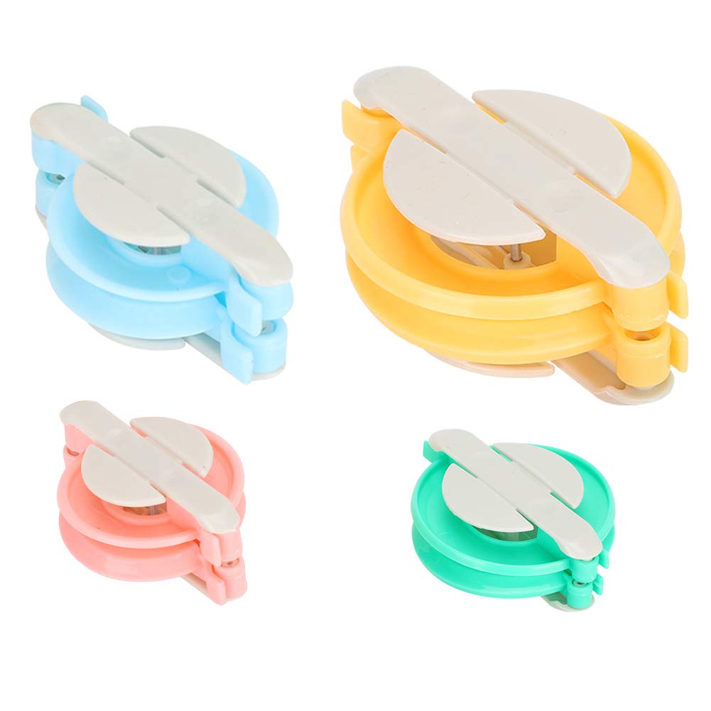 Pom Pom Maker, 4 Sizes Pompom Maker Tool Set for Fluff Ball Weave DIY Wool Yarn Knitting Craft Project for Kids and Adult Ball Winders