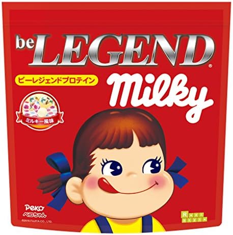 ビーレジェンド ホエイプロテイン ペコちゃん ミルキー風味1kg